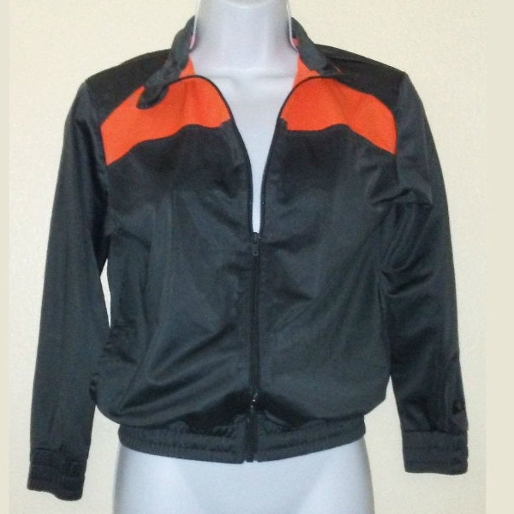 Athletic Trac Jacket Starter Sport Warm Up 10